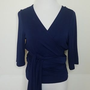 Agnes & Dora Wrap Top